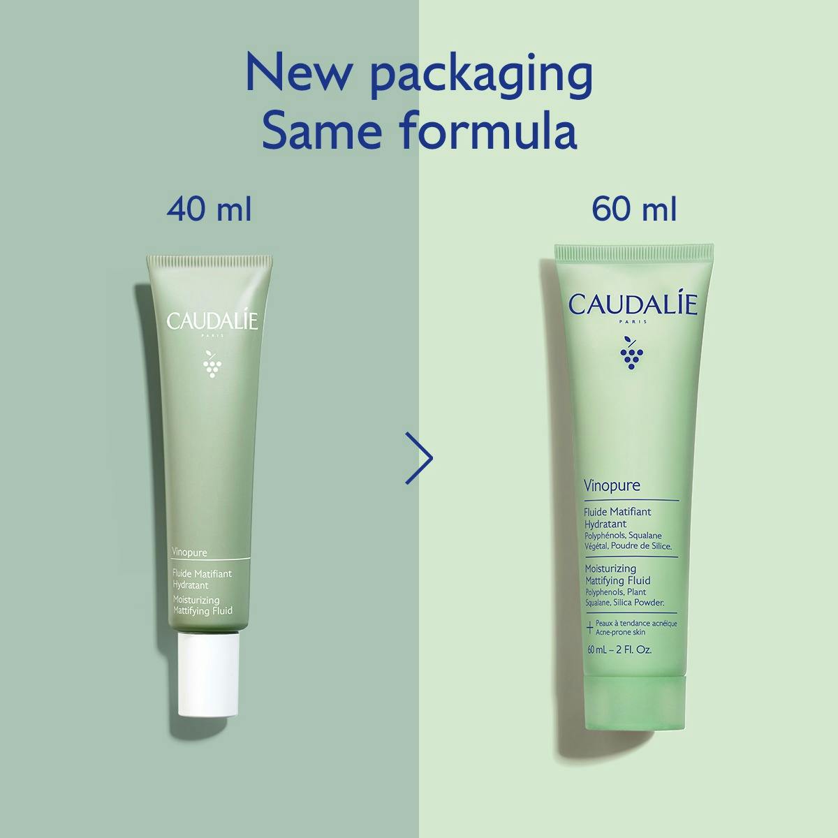 Vinopure Moisturizing Mattifying Fluid 60ML