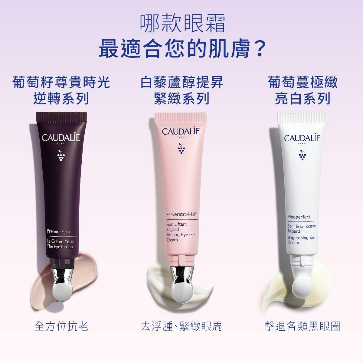 白藜蘆醇提昇緊緻肌底眼霜
