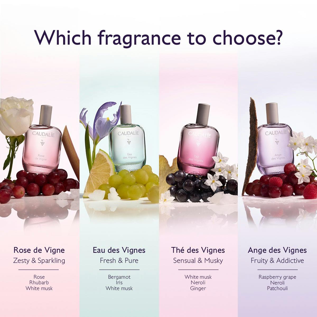 Fresh Fragrance Rose de Vigne 50ML