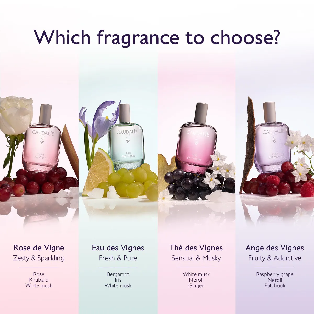 Fresh Fragrance Rose de Vigne 50ML