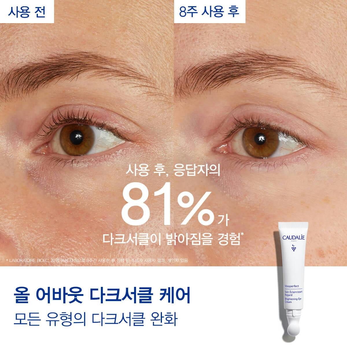 [화이트닝] 비노퍼펙트 브라이트닝 아이크림 15ml