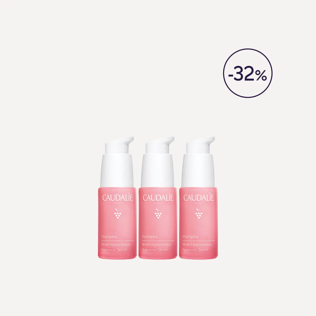 Redeem at $690: VinoHydra Hyaluronic Serum Trio