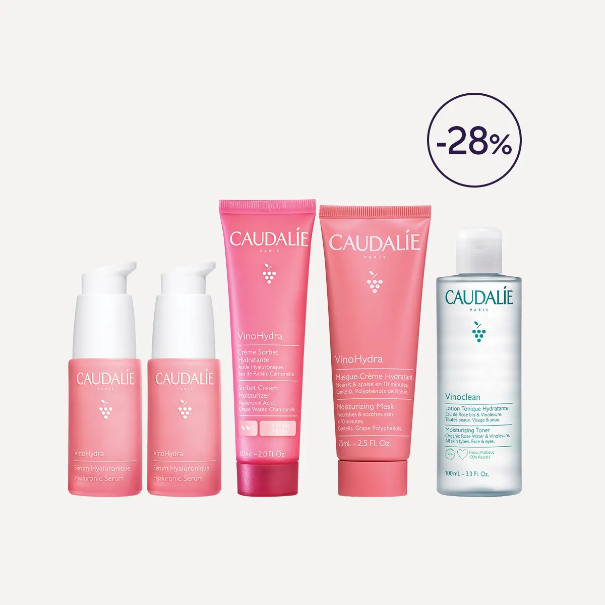 VinoHydra Soothing Hydration Set